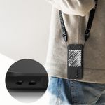 Husa Ringke Onyx Design X Compatibila Cu Samsung Galaxy S21 Plus, Negru fotografia produsului View 8 S