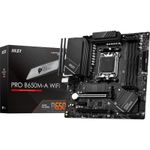 Placa de baza MSI PRO B650M-A WIFI, AM5, AMD B650, mATX fotografia produsului View 5 S