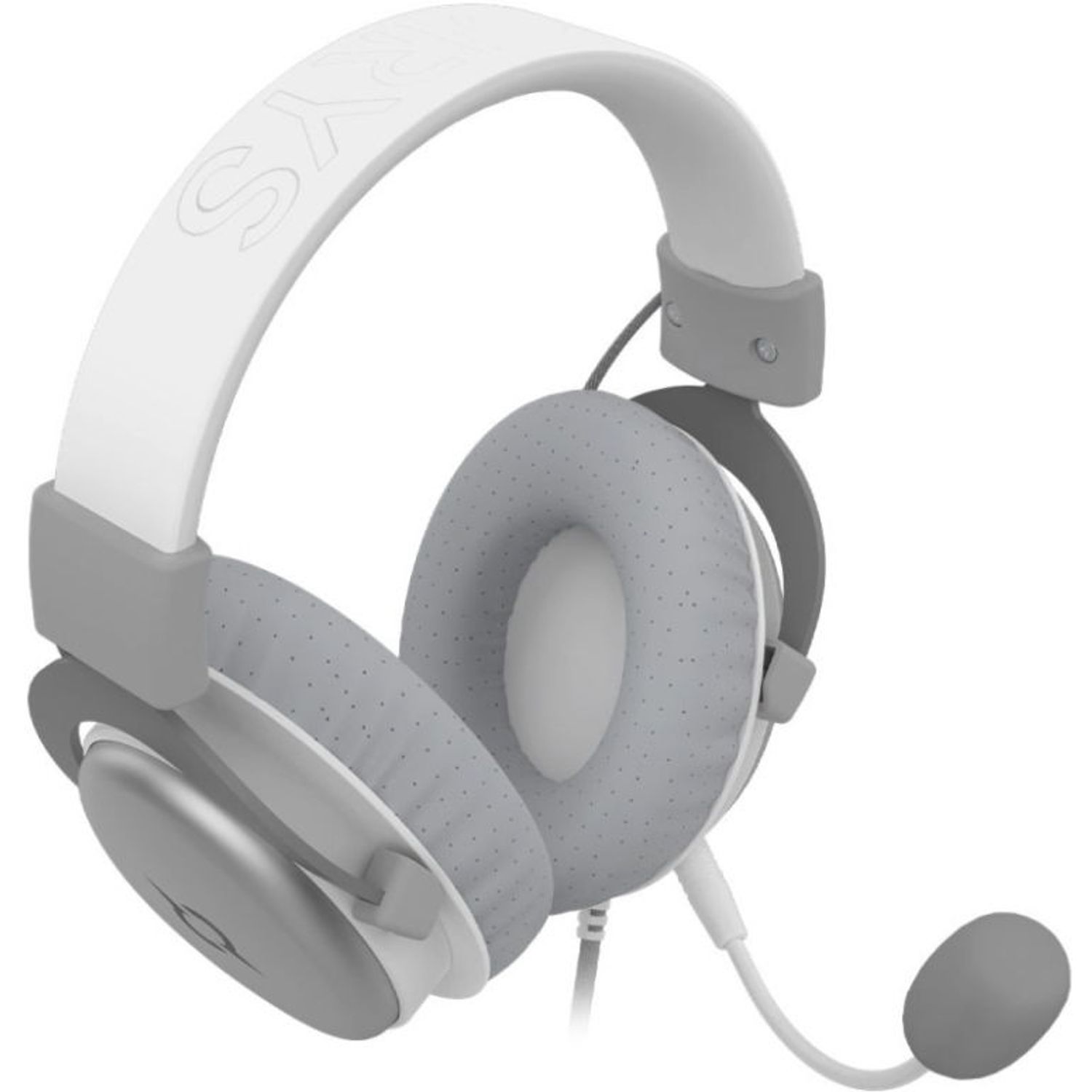 Casti Gaming AQIRYS Sirius, Microfon, TRRS 3.5mm/USB (Alb) fotografia produsului View 4 L