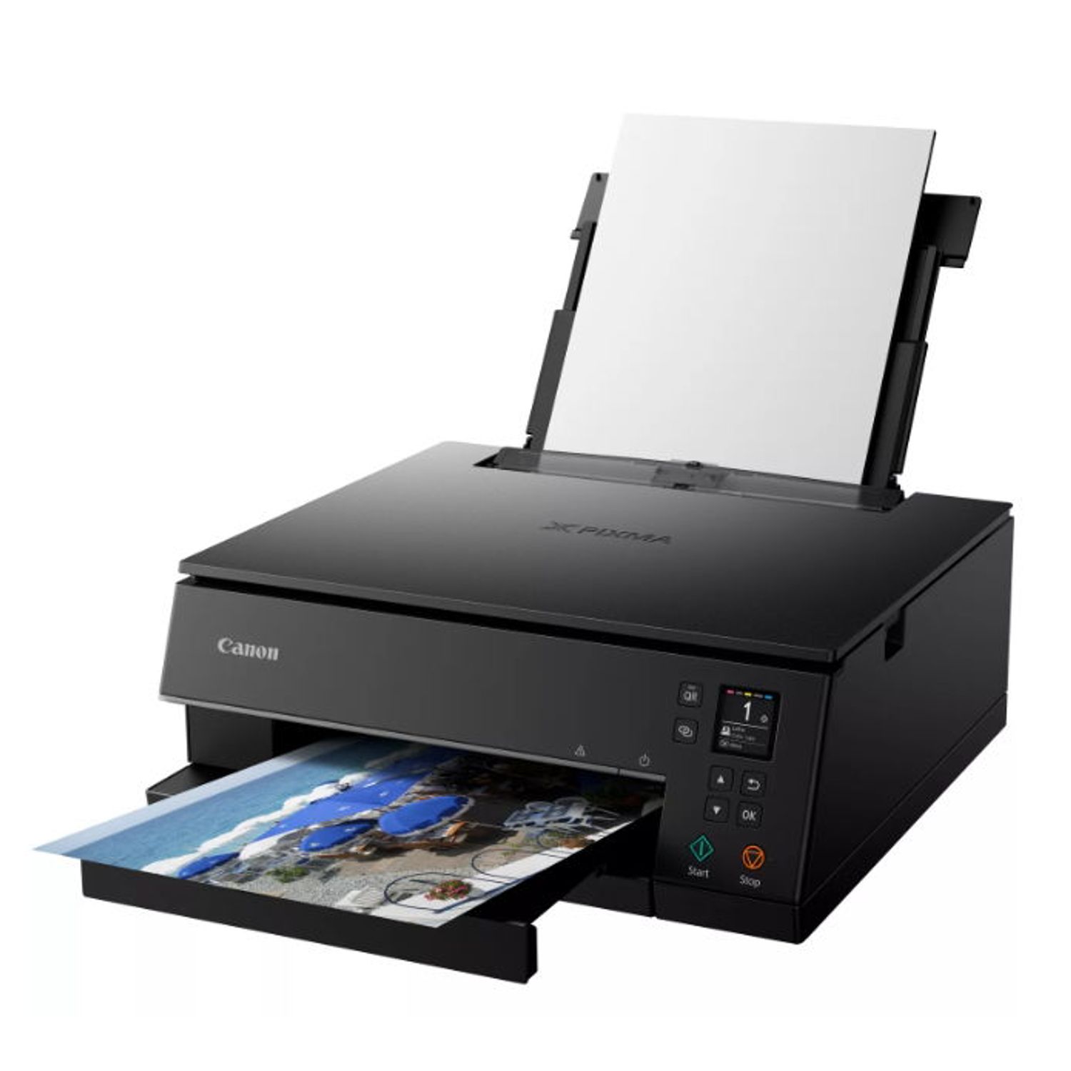 Multifunctional Inkjet Canon PIXMA TS6350a, A4, Wireless, Duplex, USB (Negru) fotografia produsului View 3 L
