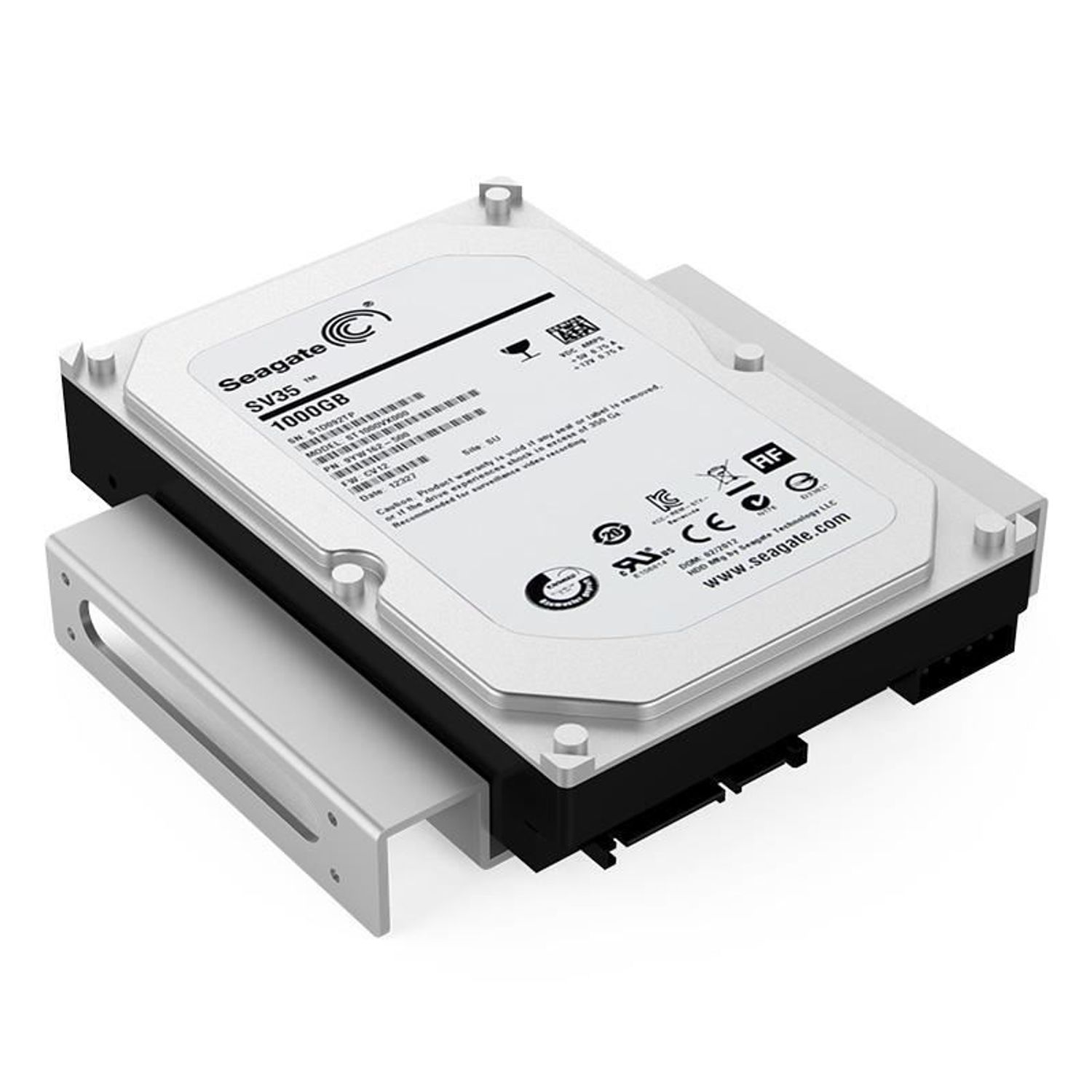 Adaptor HDD/SSD  Orico AC52535-1S, 2.5&rdquo;/3.5&rdquo; - 5.25&rdquo; (Argintiu) fotografia produsului View 4 L