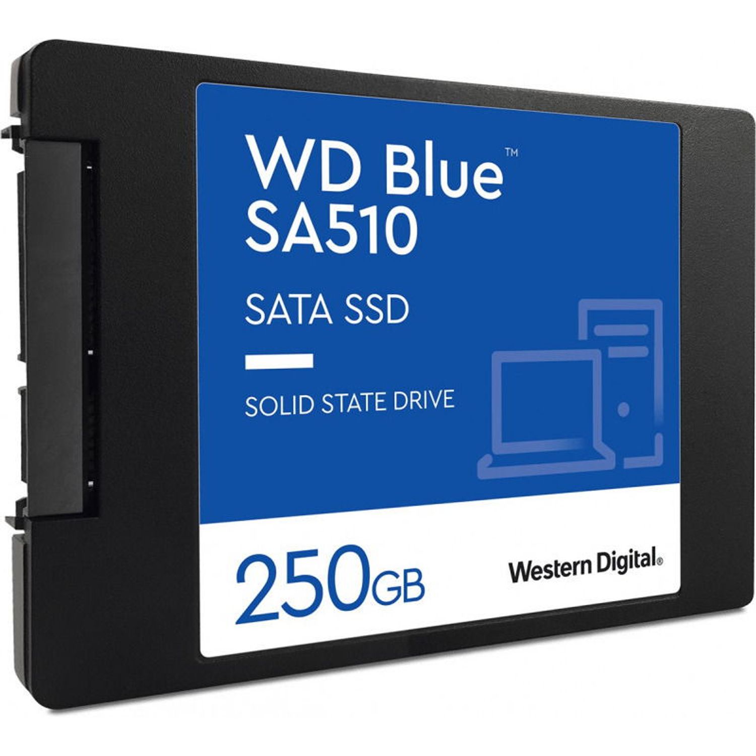 SSD Western Digital Blue SA510 250GB SATA-III 2.5" fotografia produsului View 3 L