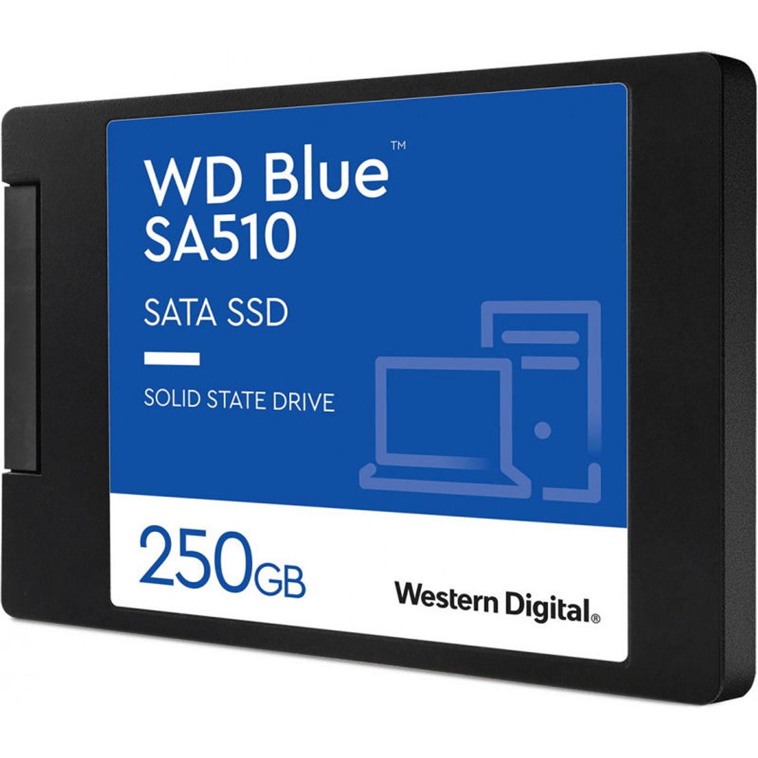 SSD Western Digital Blue SA510 250GB SATA-III 2.5" fotografia produsului View 2 L