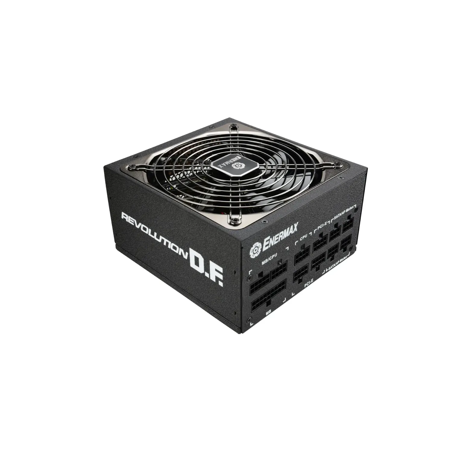 Sursa Enermax REVOLUTION DF, ATX, Gaming PSU, 850W, 80Plus Gold, Negru fotografia produsului View 2 L