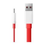 Cablu de date OnePlus C201A, USB - USB Type-C, 1m (Rosu) fotografia produsului