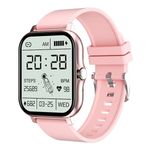 Smartwatch Allview CONNECT S, ecran 1,7" IPS, Bluetooth V5.0, Android/IOS, Microfon, Difuzor (Roz) fotografia produsului