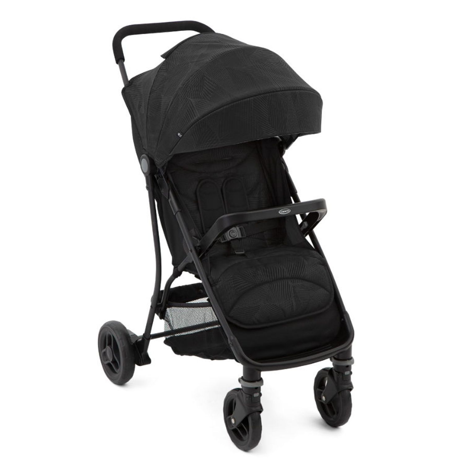 Carucior Graco Breaze Lite 2 Black, 0-22 kg, 0-4 ani (Negru) fotografia produsului