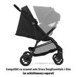 Carucior Graco Breaze Lite 2 Black, 0-22 kg, 0-4 ani (Negru) fotografia produsului View 6 S