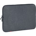 Husa laptop RivaCase Sleeve, Antisoc, 15.4" (Gri) fotografia produsului
