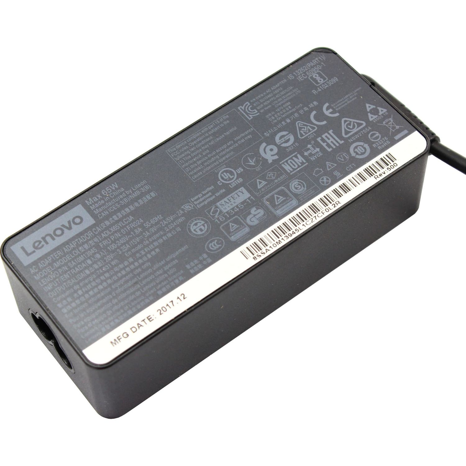 Incarcator laptop Lenovo 65W, USB-C fotografia produsului View 3 L