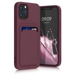Husa pentru Apple iPhone 12/iPhone 12 Pro, Silicon, Violet, 55112.190, Kwmobile fotografia produsului