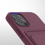 Husa pentru Apple iPhone 12/iPhone 12 Pro, Silicon, Violet, 55112.190, Kwmobile fotografia produsului View 9 S