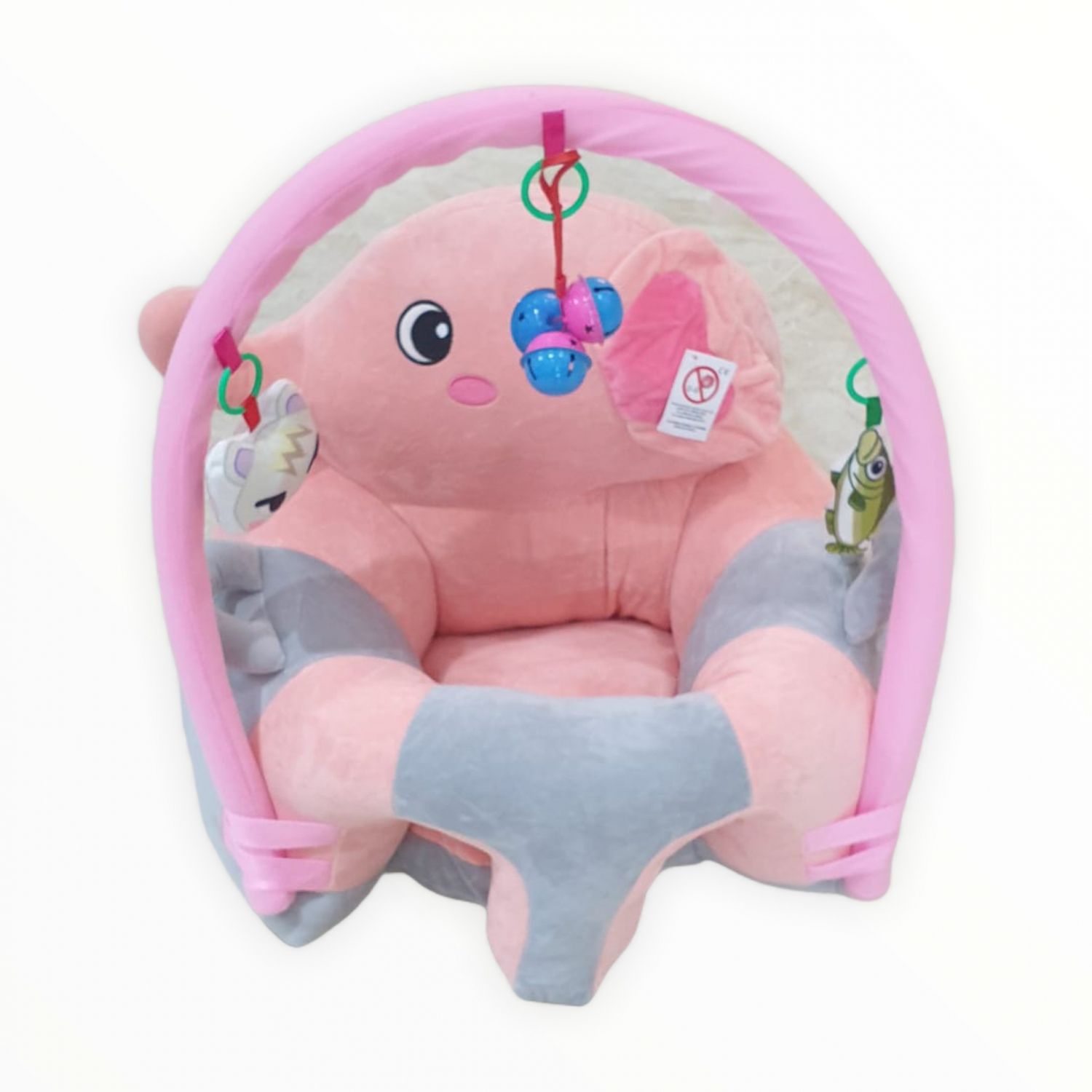 Fotoliu bebe cu arcada - Elefantelul roz fotografia produsului View 3 L