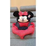 Fotoliu bebe cu spatar - Minnie Mouse 3D, rosu, din plus fotografia produsului View 4 S
