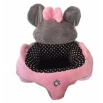 Fotoliu bebe cu spatar si arcada - Minnie Mouse roz, din plus fotografia produsului View 2 S