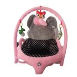 Fotoliu bebe cu spatar si arcada - Minnie Mouse roz, din plus fotografia produsului