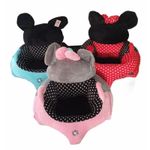Fotoliu bebe cu spatar - Minnie Mouse roz fotografia produsului View 2 S