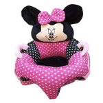 Fotoliu bebe cu spatar - Minnie Mouse 3D, roz, din plus fotografia produsului