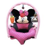 Fotoliu bebe cu spatar si arcada - Minnie Mouse 3D, roz, din plus fotografia produsului