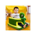 Fotoliu de sustinere bebe, din plus, cu placa de burete - dino verde fotografia produsului View 2 S