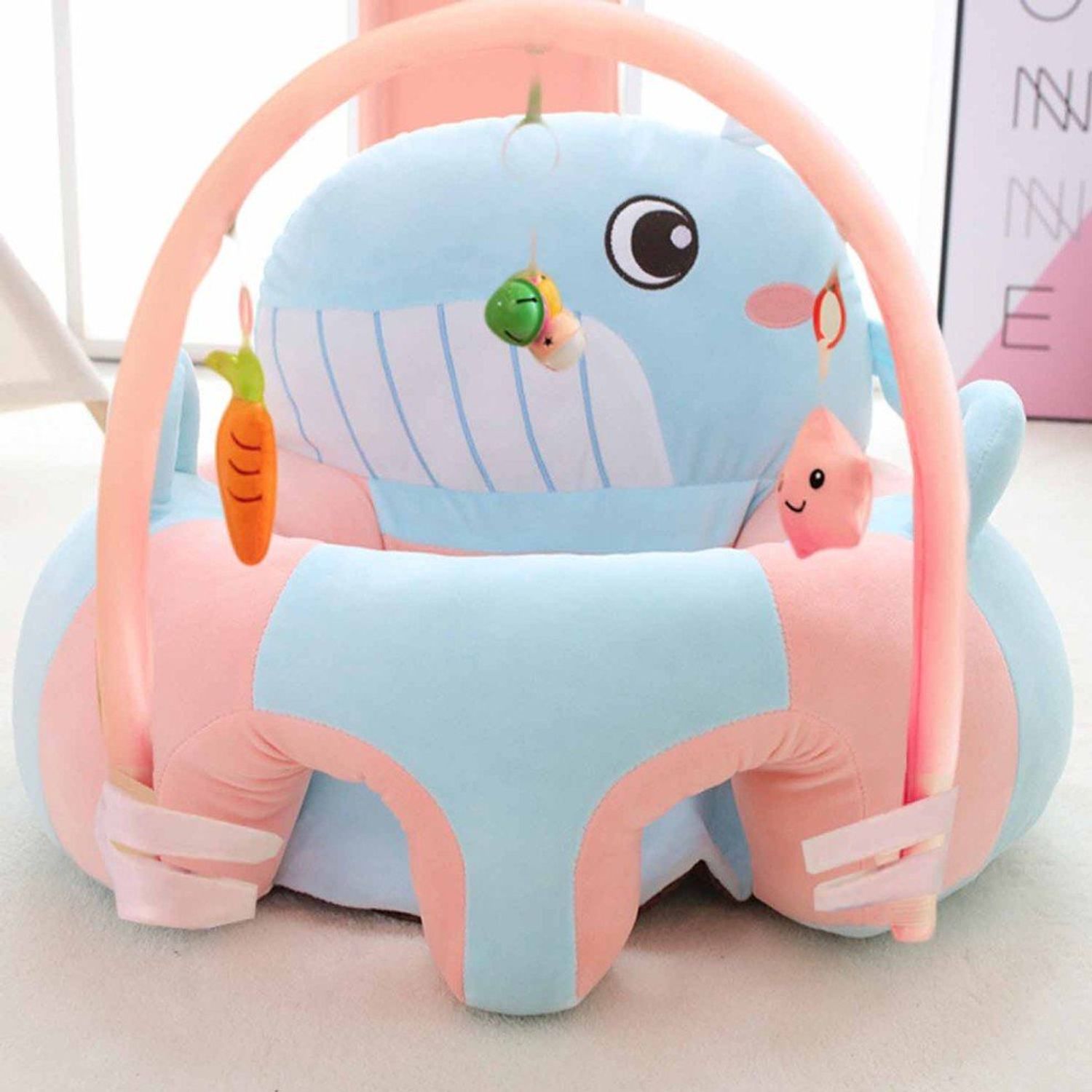 Fotoliu bebe cu arcada - Sharky blue, din plus fotografia produsului