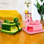 Fotoliu de sustinere bebe, din plus, cu placa de burete - Unicorn roz fotografia produsului View 11 S