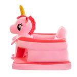 Fotoliu de sustinere bebe, din plus, cu placa de burete - Unicorn roz fotografia produsului View 6 S