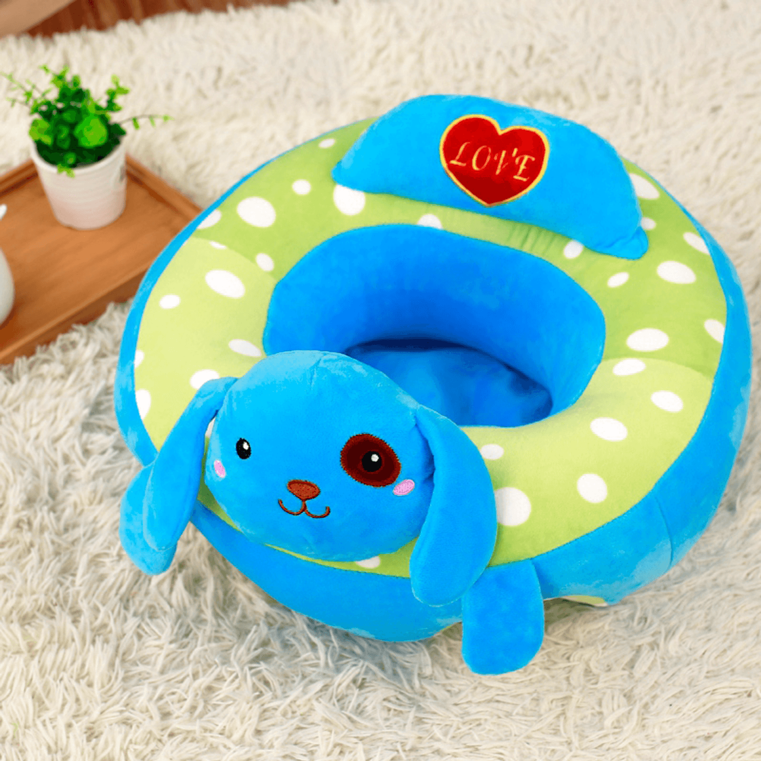 Fotoliu Bebe Catelus invat sa stau in fundulet, 45 cm, din plus fotografia produsului View 2 L
