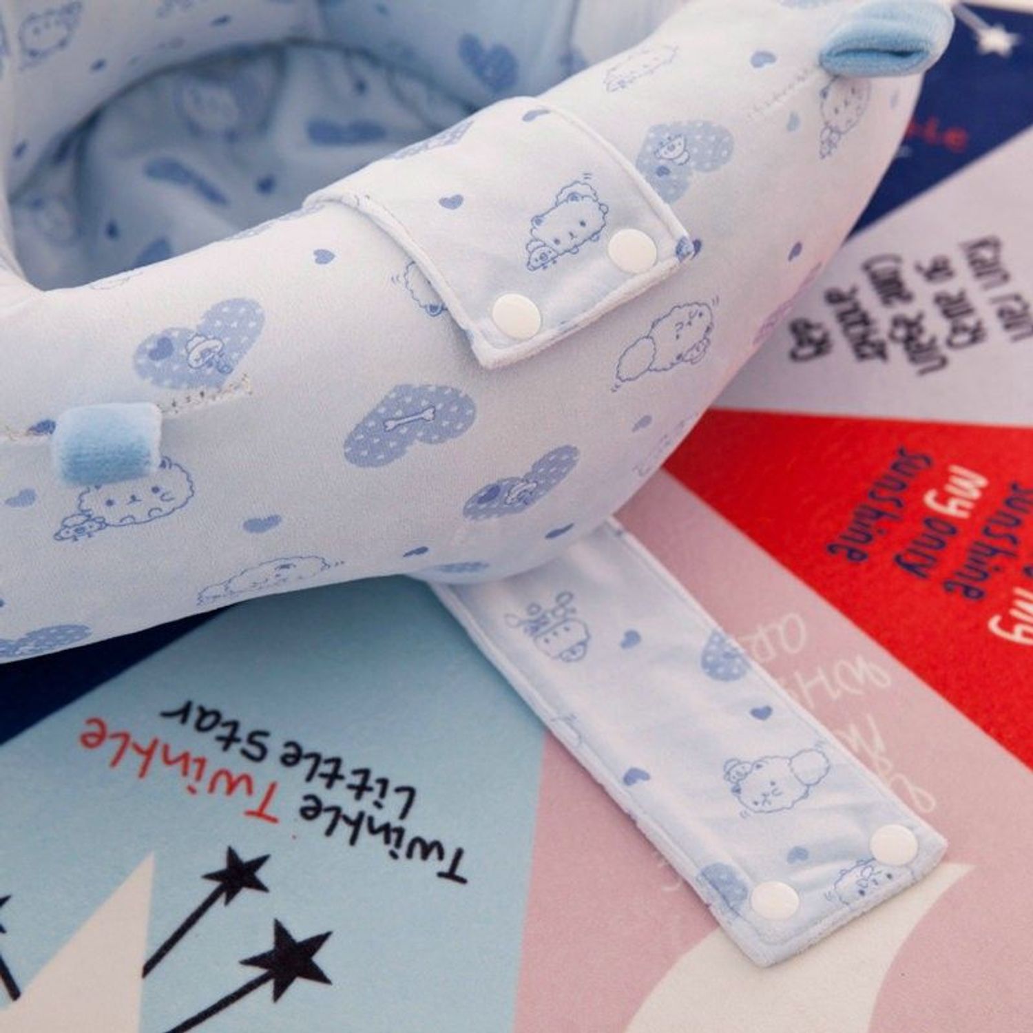 Fotoliu Bebe Royal Invat Sa Stau In Fundulet - Bleu fotografia produsului View 4 L