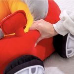 Fotoliu din plus Masinuta, invat sa stau in fundulet, rosu fotografia produsului View 18 S