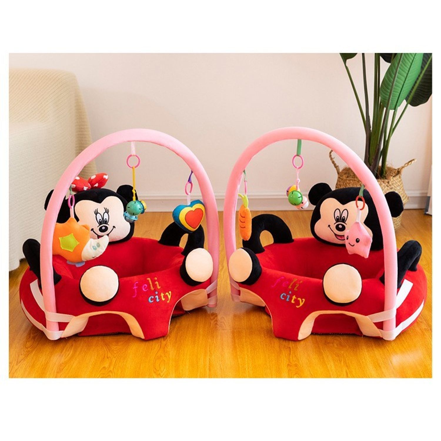 Fotoliu cu spatar si arcada - Mickey Mouse, din plus fotografia produsului View 3 L