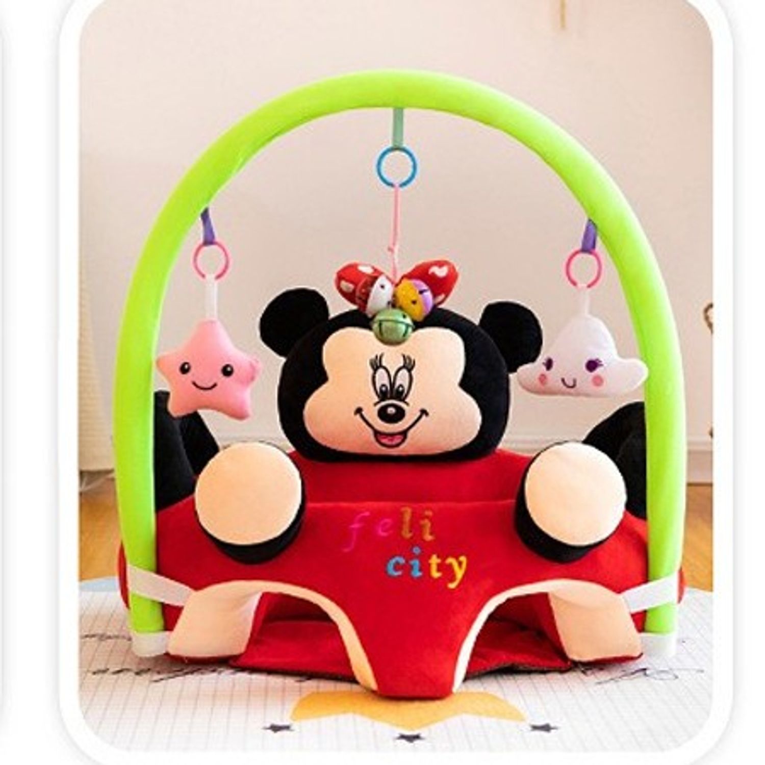 Fotoliu cu spatar si arcada - Minnie Mouse, din plus fotografia produsului View 2 L