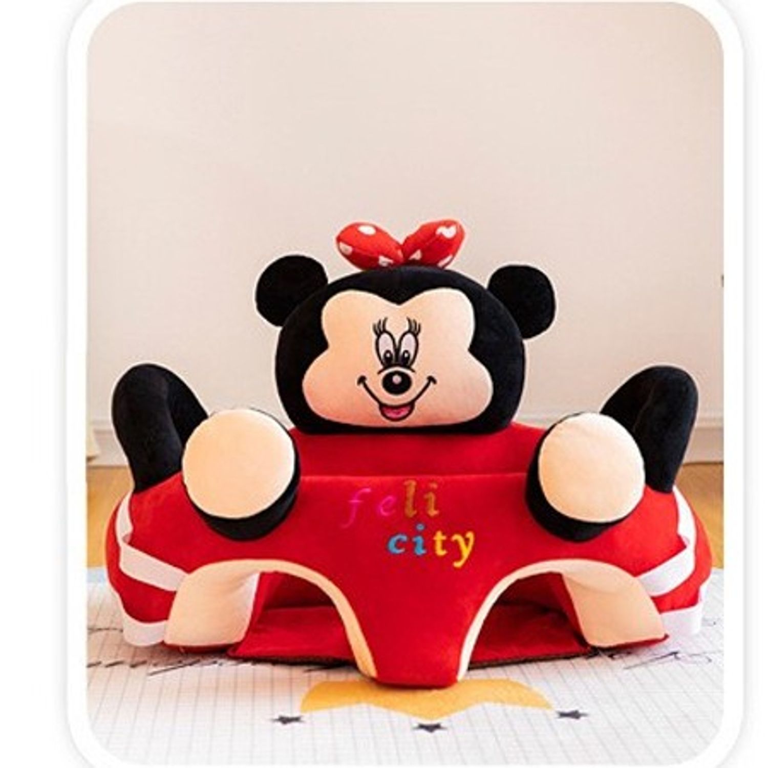 Fotoliu maxi din plus cu spatar - Minnie Mouse fotografia produsului View 2 L