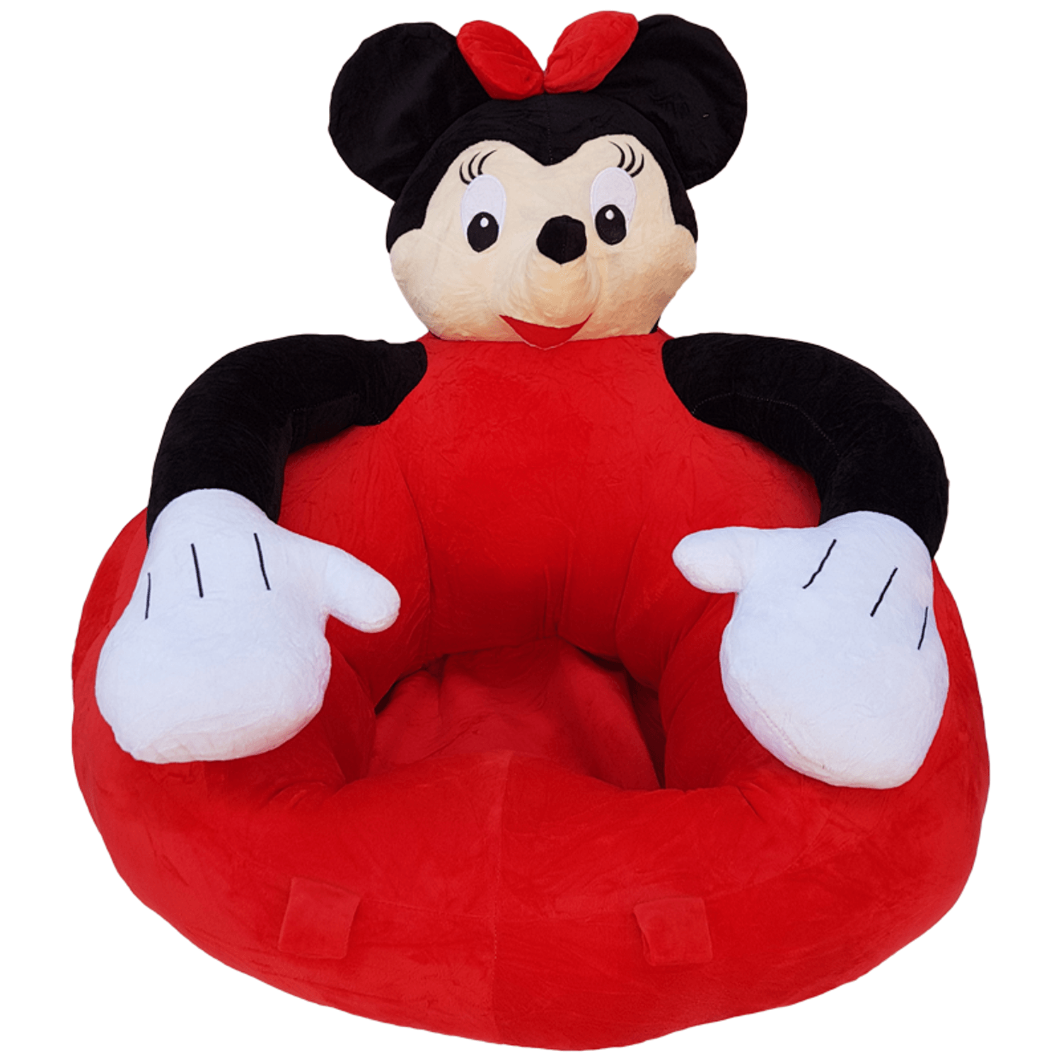 Fotoliu Gigant Minnie Mouse invat sa stau in fundulet, rosu fotografia produsului