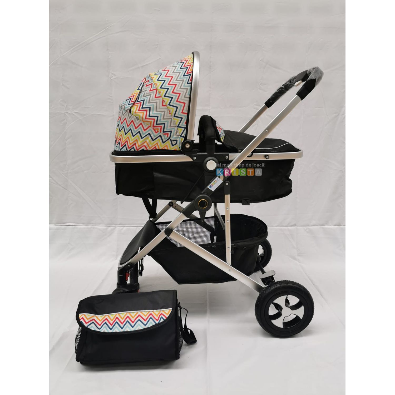Carucior 2 in 1 transformabil landou-sport, 808 Multicolor fotografia produsului View 9 L