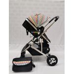Carucior 2 in 1 transformabil landou-sport, 808 Multicolor fotografia produsului View 7 S