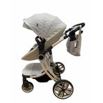 Carucior 2 in 1 Egg Shape F1 - gri fotografia produsului View 4 S