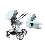 Carucior 2 in 1 Egg Shape F1 - verde fotografia produsului