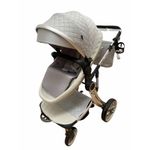 Carucior 2 in 1 Egg Shape F1 - gri fotografia produsului View 2 S