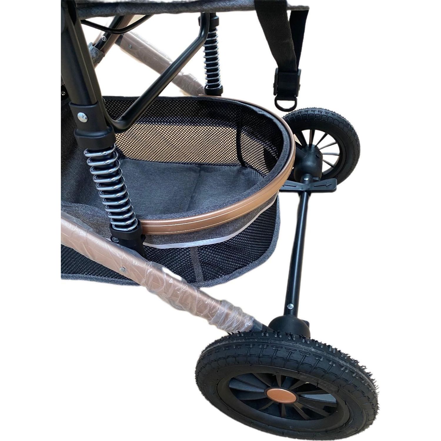 Carucior 3 in 1, reversibil, cu suspensii, reversibil, compact, T2 New, mov fotografia produsului View 9 L