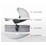 Carucior 2 in 1 Egg Shape F1 - negru fotografia produsului View 15 S