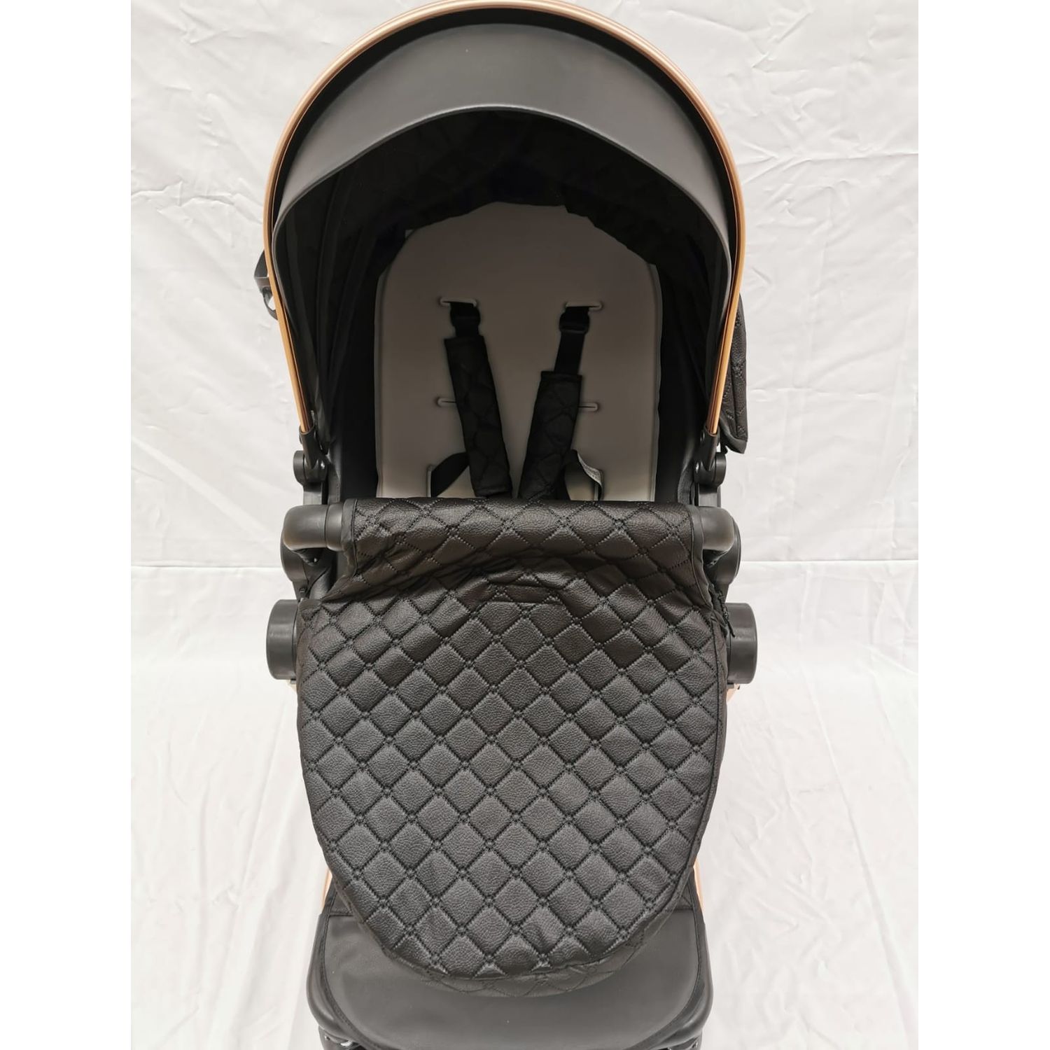 Carucior 2 in 1 Egg Shape F1 - negru fotografia produsului View 26 L