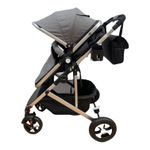 Carucior 2 in 1 transformabil landou-sport, 808 Gri / Negru fotografia produsului View 5 S