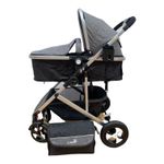 Carucior 2 in 1 transformabil landou-sport, 808 Gri / Negru fotografia produsului View 3 S