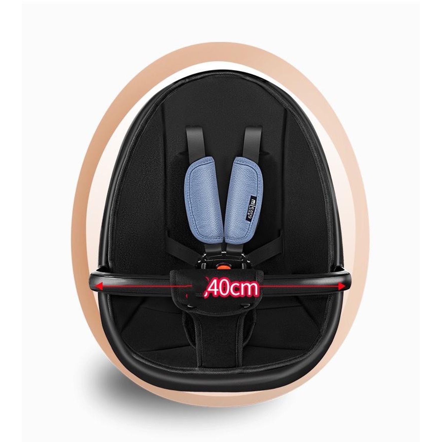Carucior sport compact, bidirectional, pliabil si portabil, Easy A6 - Smiley face fotografia produsului View 26 L