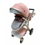 Carucior 2 in 1 Egg Shape F1 - roz fotografia produsului View 5 S