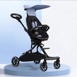 Carucior sport compact, bidirectional, pliabil si portabil, Easy A6 - Albastru fotografia produsului