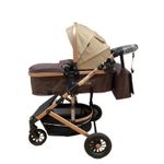 Carucior 2 in 1, reversibil, cu suspensii, T7 crem - L-Sun fotografia produsului View 7 S