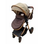 Carucior 3 in 1, cu suspensii, reversibil, T9 - crem fotografia produsului View 5 S