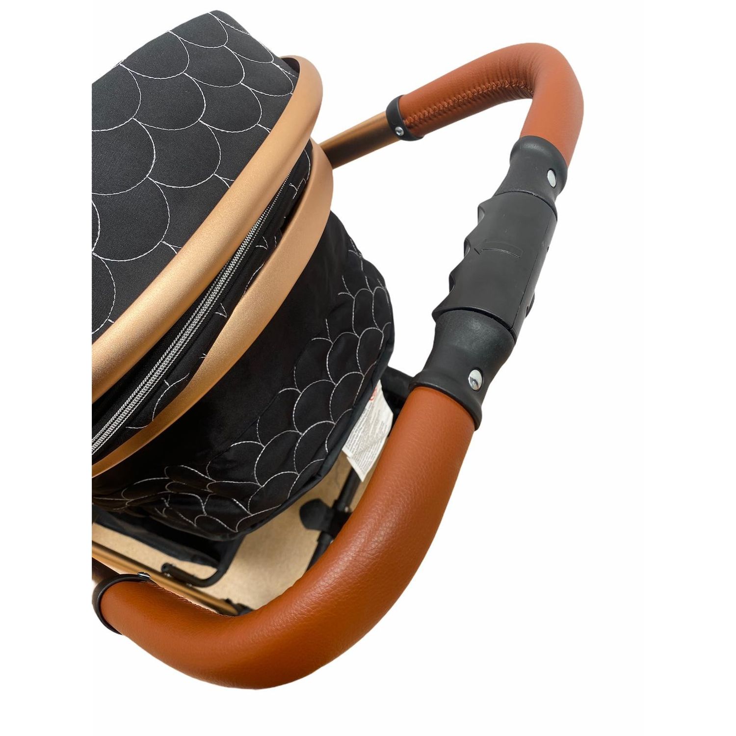 Carucior 3 in 1, cu suspensii, reversibil, T9 - crem fotografia produsului View 16 L